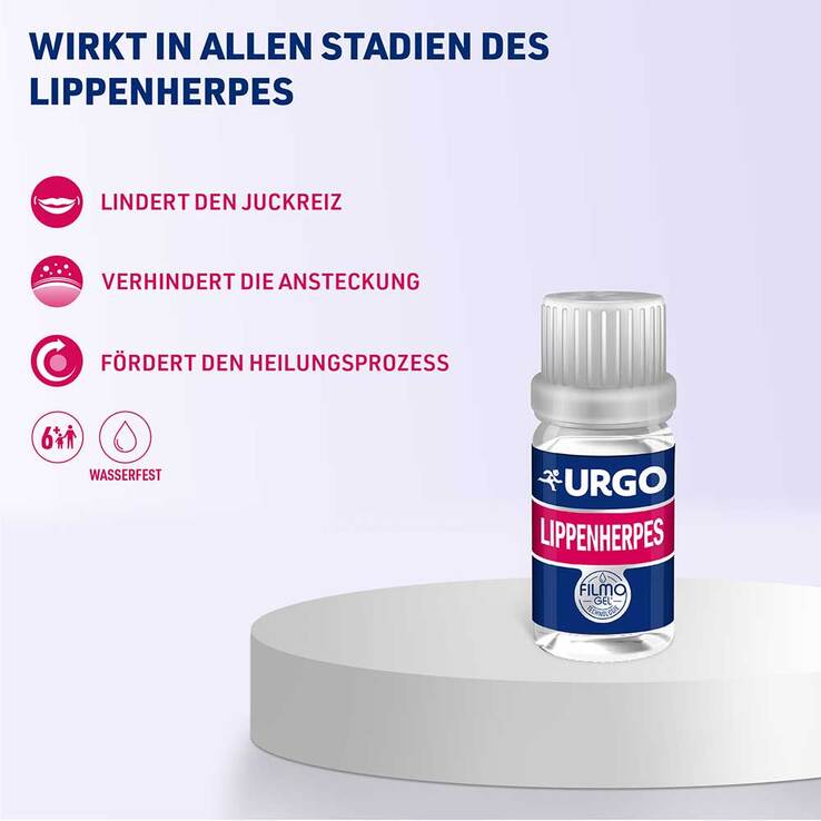 Urgo Lippenherpes flüssig, 3 ml