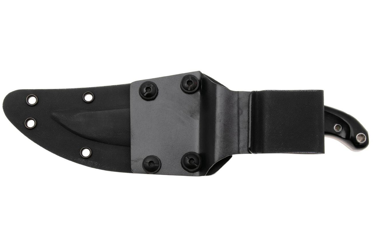 Condor Pandur CTK1818-4.52HC, Natural 1075 Carbon Steel, Black Paper Micarta, vaststaand mes, Tony Lennartz design