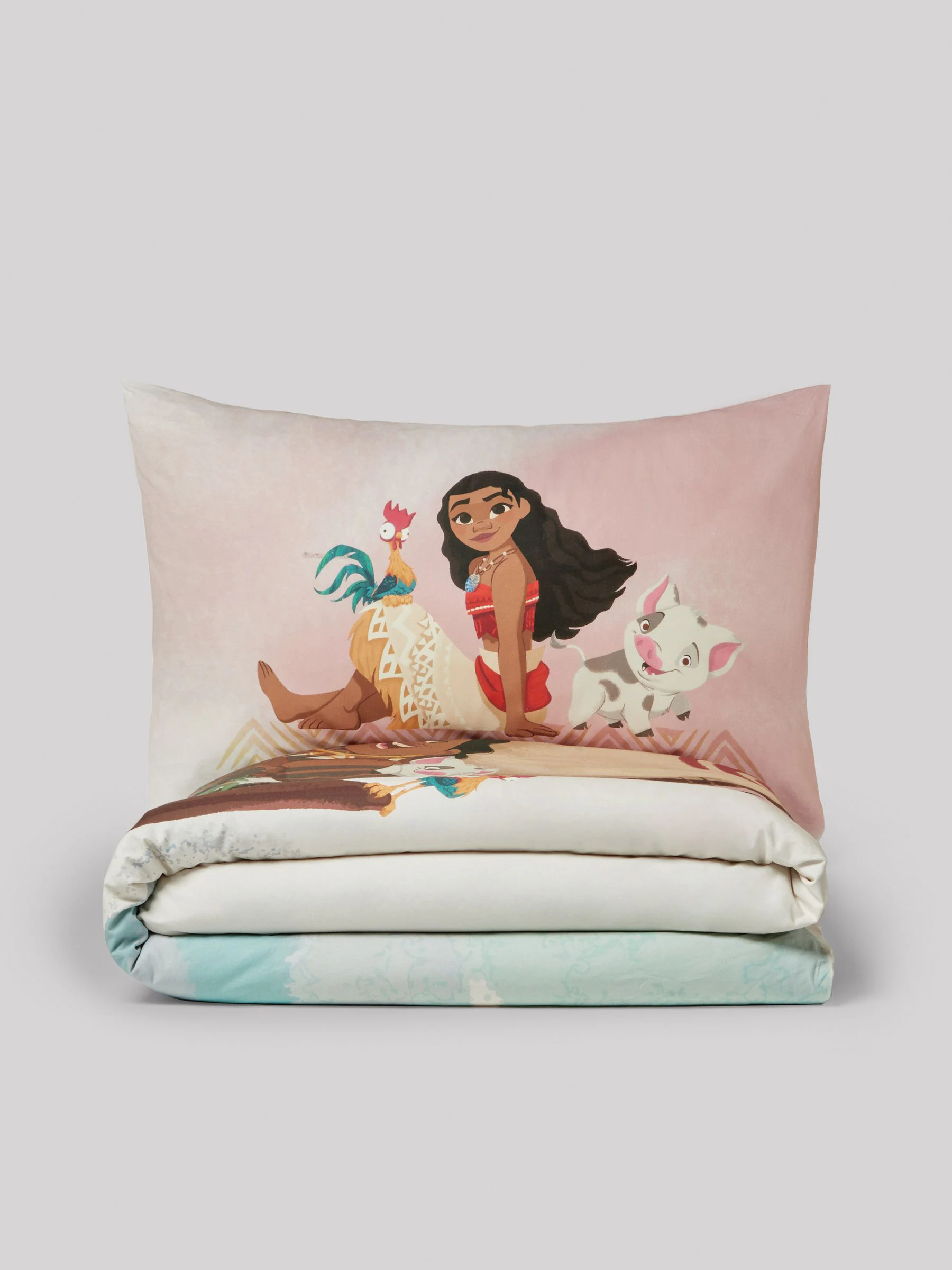 Disney Moana set van dekbedovertrek en kussensloop van 100% katoen