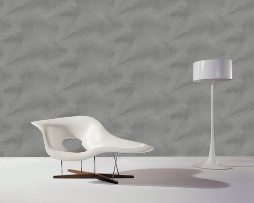 Vliesbehang 53313 Colani VISIONS effen grijs