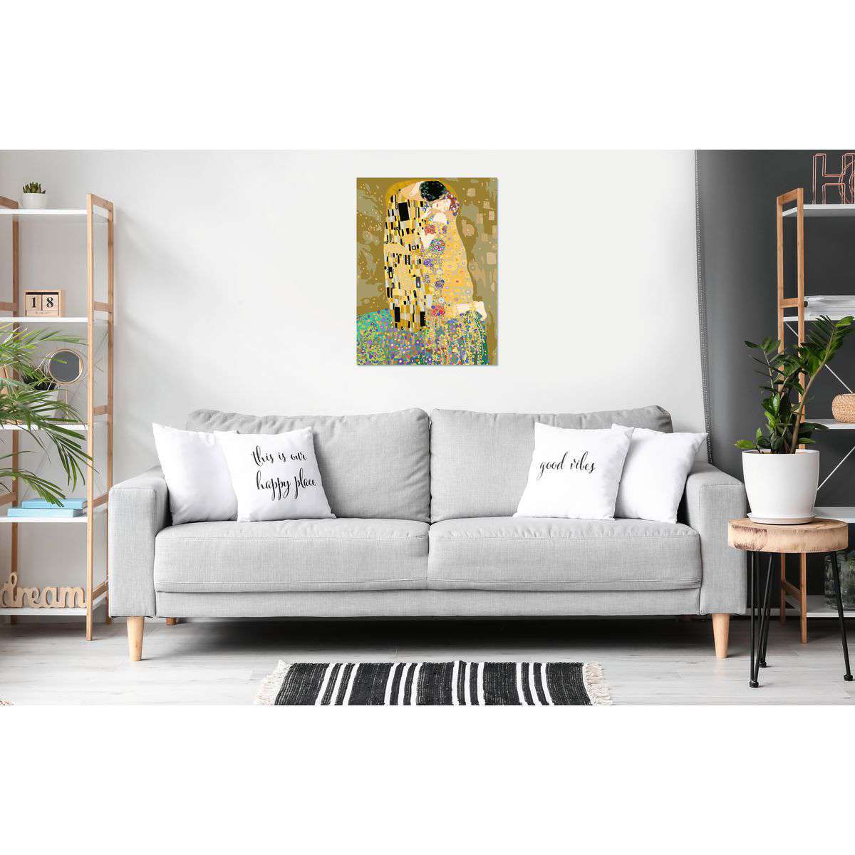 Ravensburger Spiel Leinwand ART Collection: Der Kuss (Klimt)