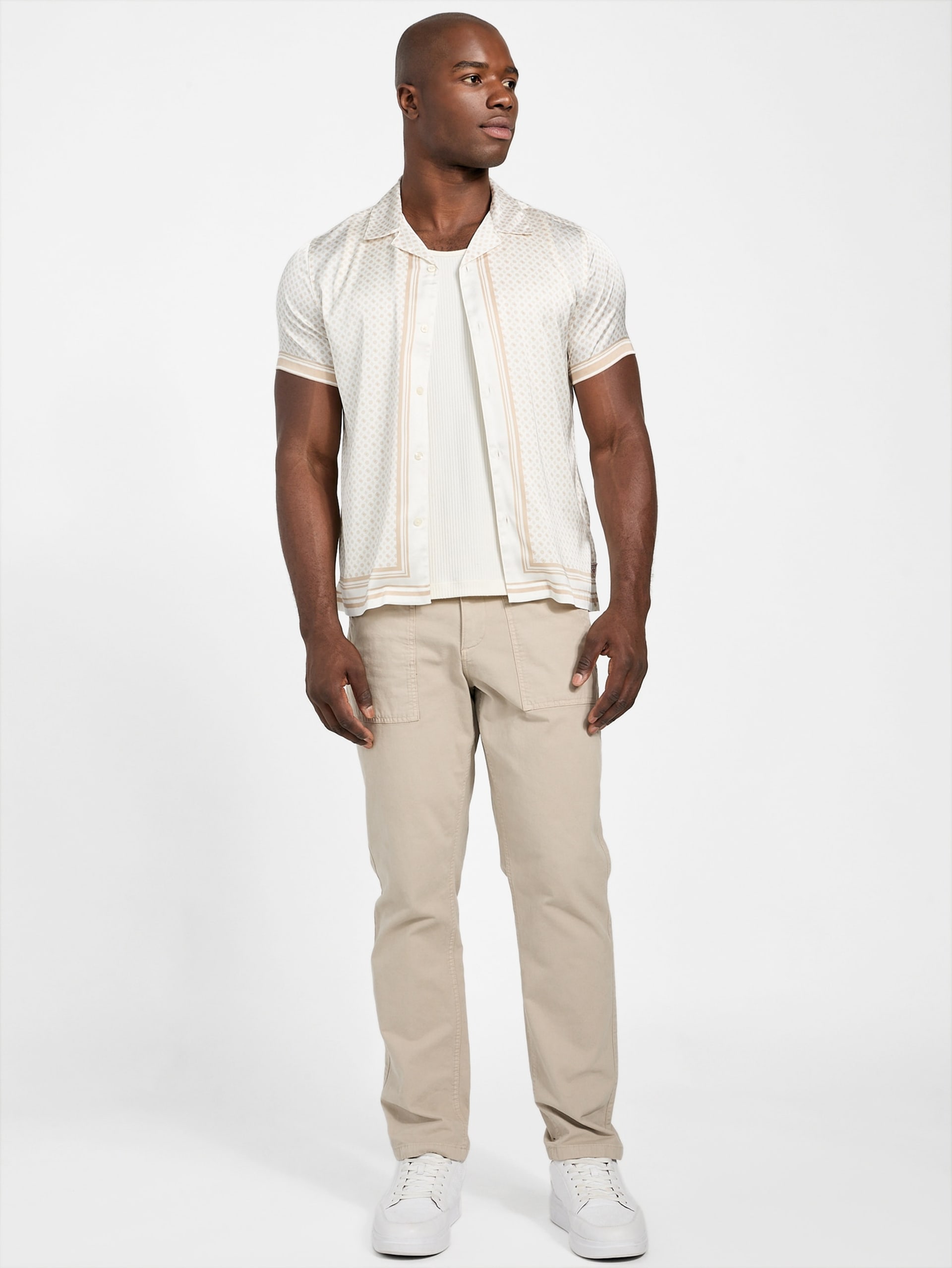 Camisa de cetim Eco Peony