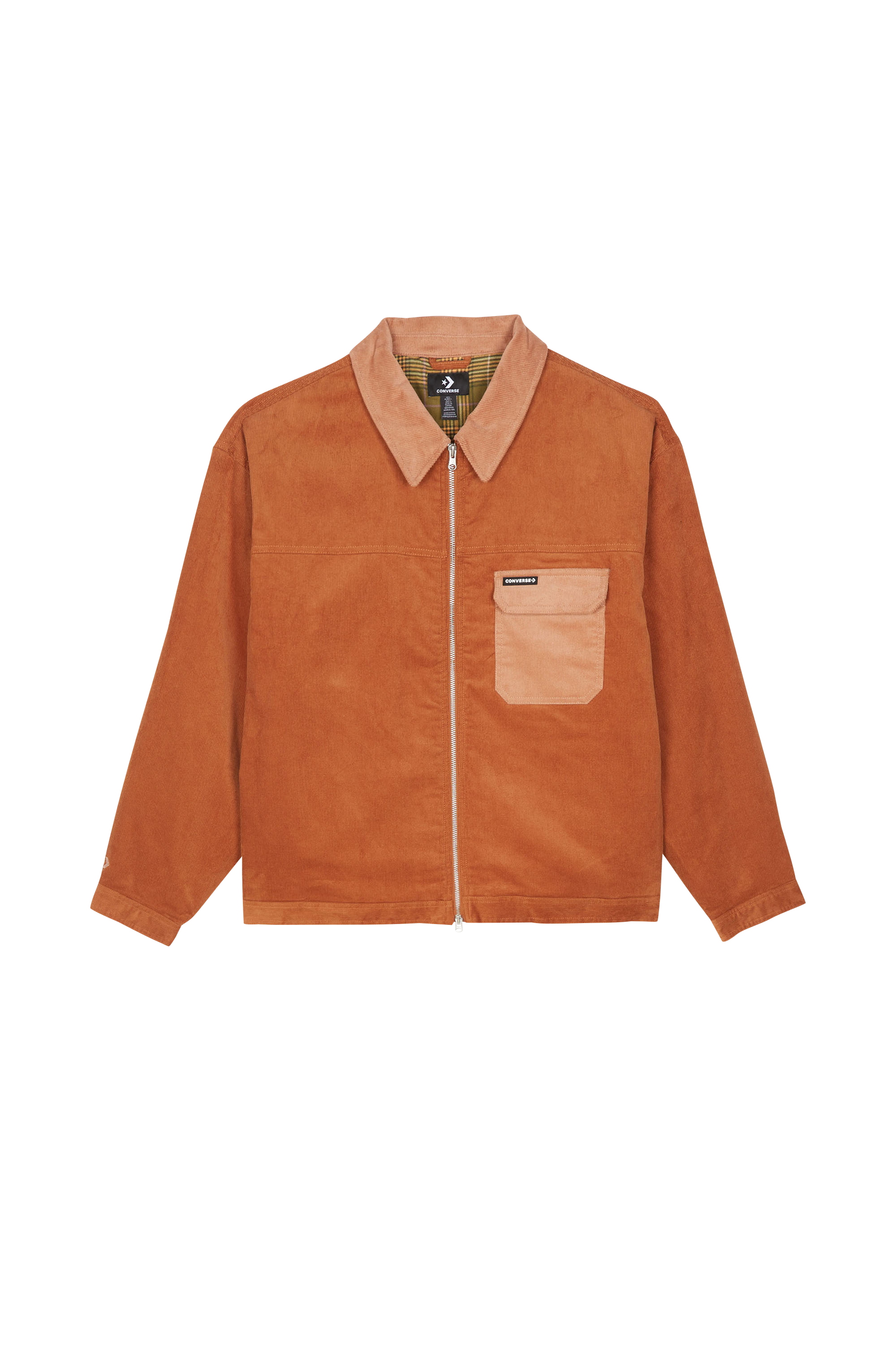 CONVERSE Veste CORDUROY PADD Marron