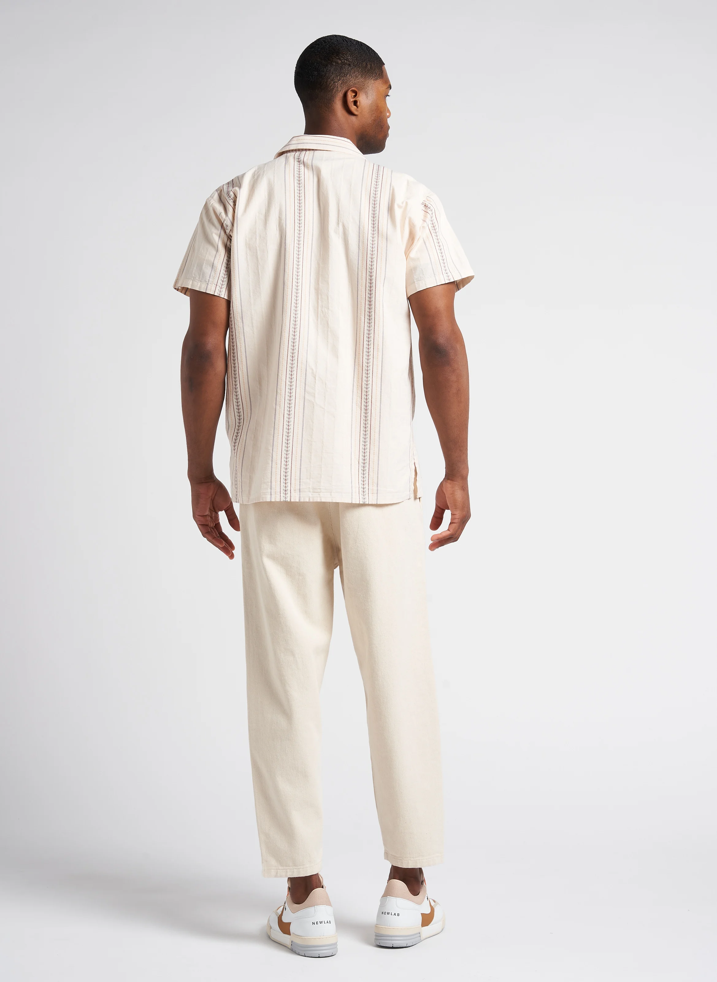 NL12 - Baskets basses en cuir | Blanc
