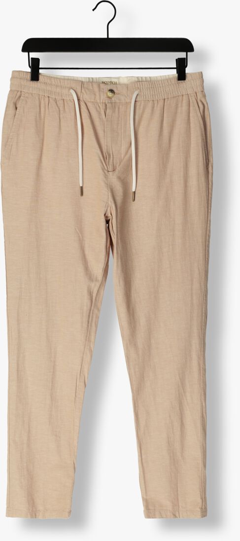 SCOTCH & SODA beige scotch & soda  warren - straight fit twill jogger