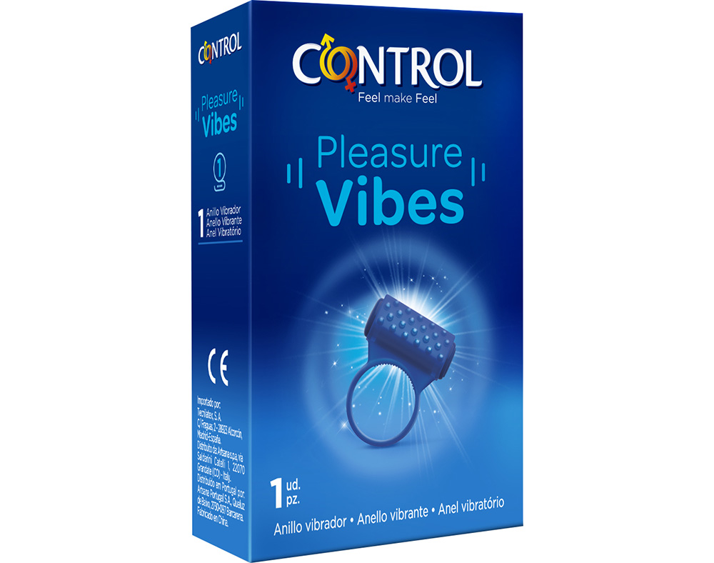 Anel Vibratório Pleasure Vibes Control