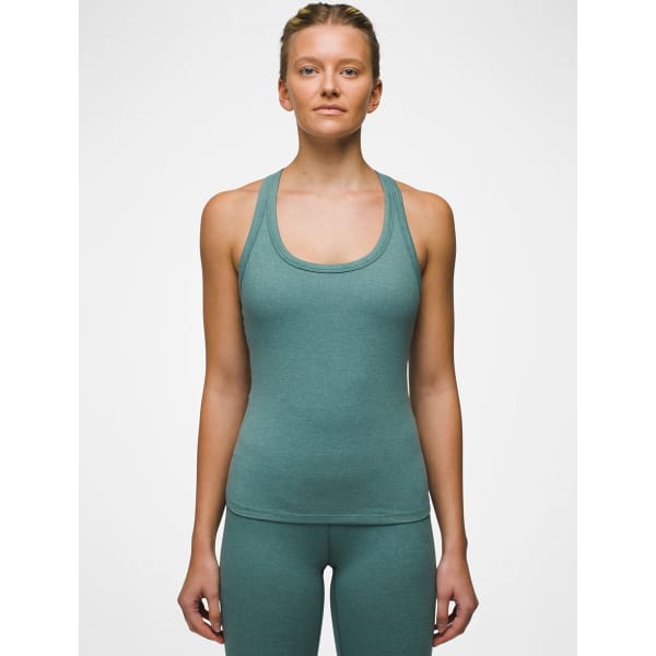 Débardeur randonnée PRANA HEAVANA RACERBACK TANK W COOL DUSK HEATHER