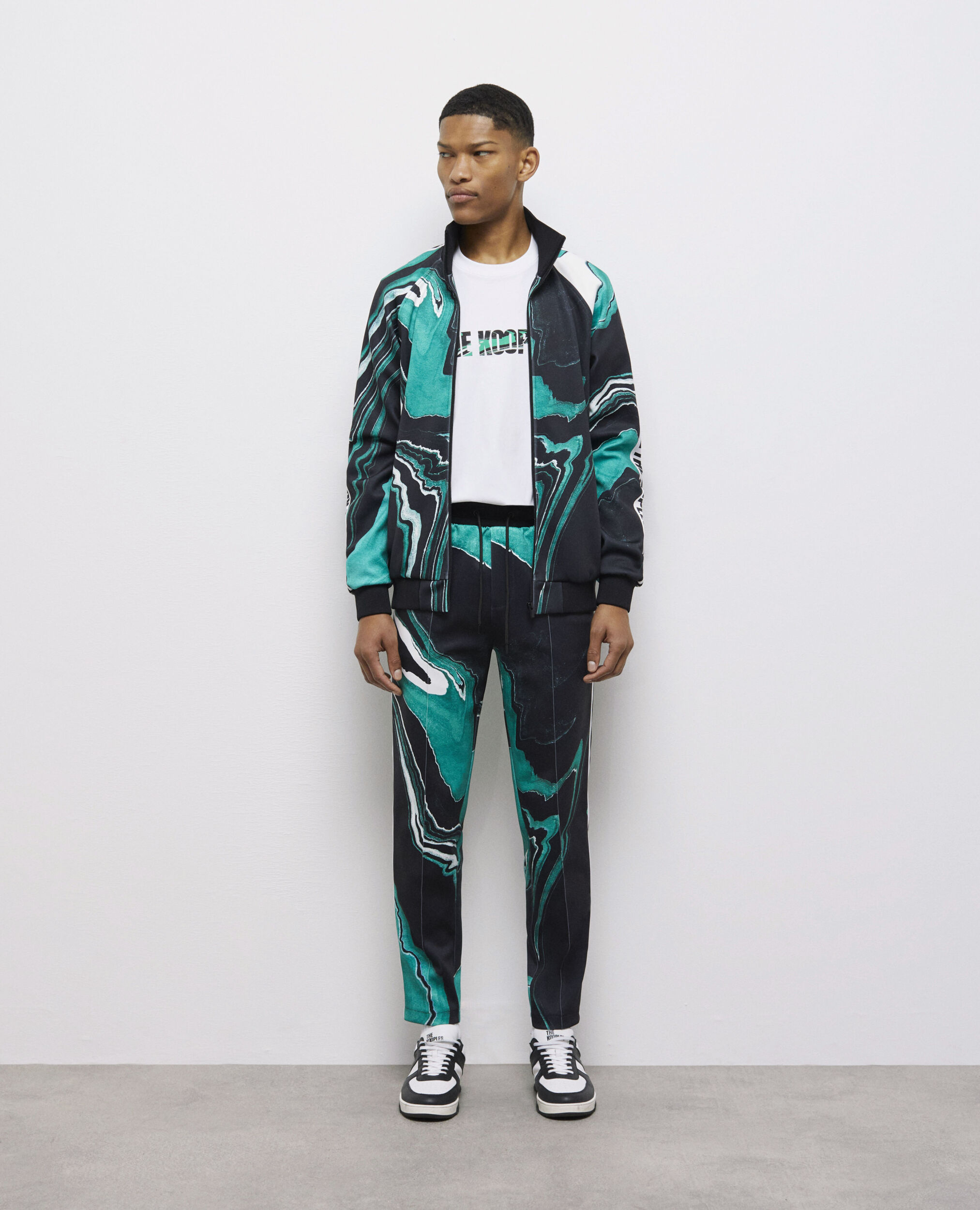 Veste de survêtement imprimée