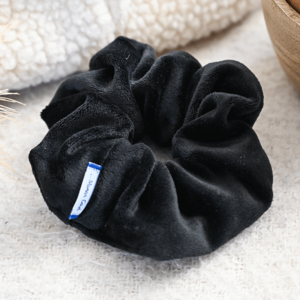 Chouchou Velours Noir
