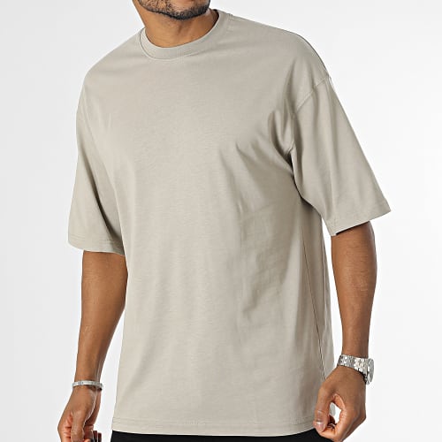 Tee Shirt Oversize Large Beige
