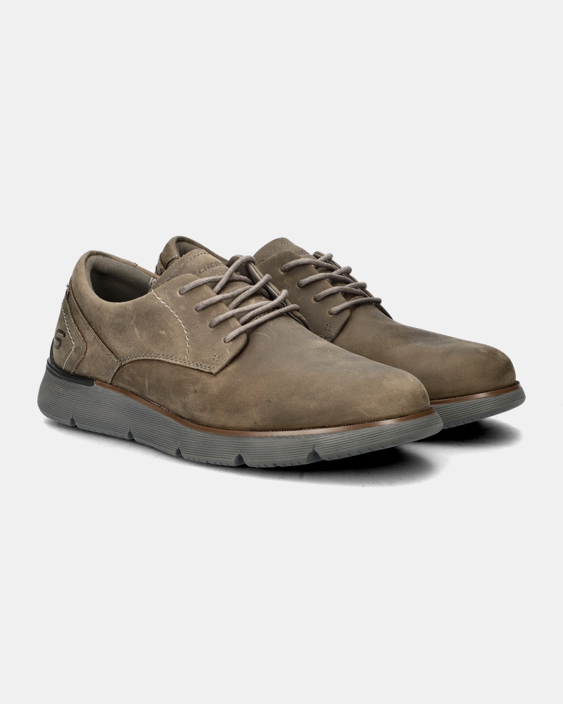 Skechers Augustino Veterschoenen  - zwart