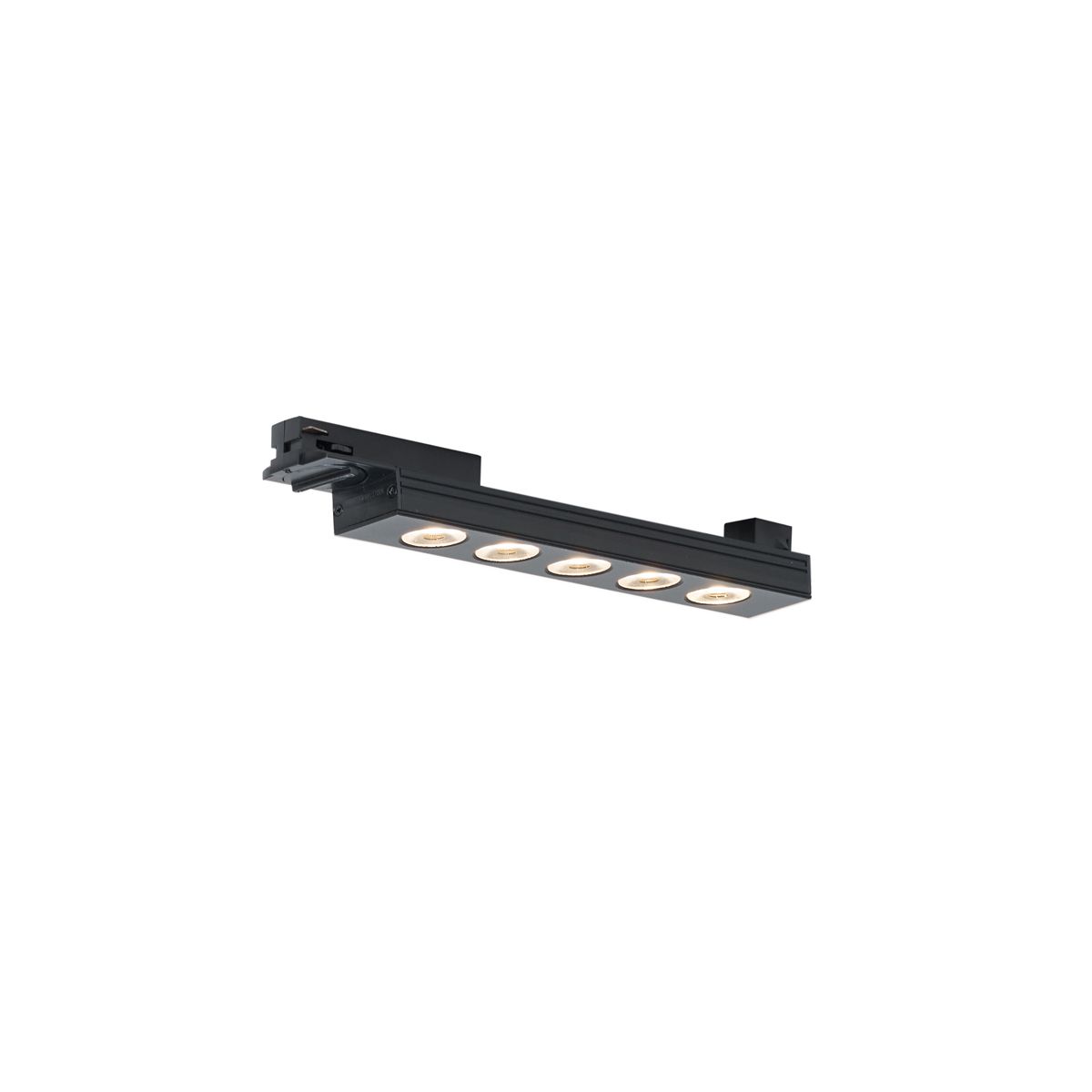 Moderne plafondlamp zwart voor railsysteem 1-fase 5W 370 lm 3000K - Iconic Tsiri