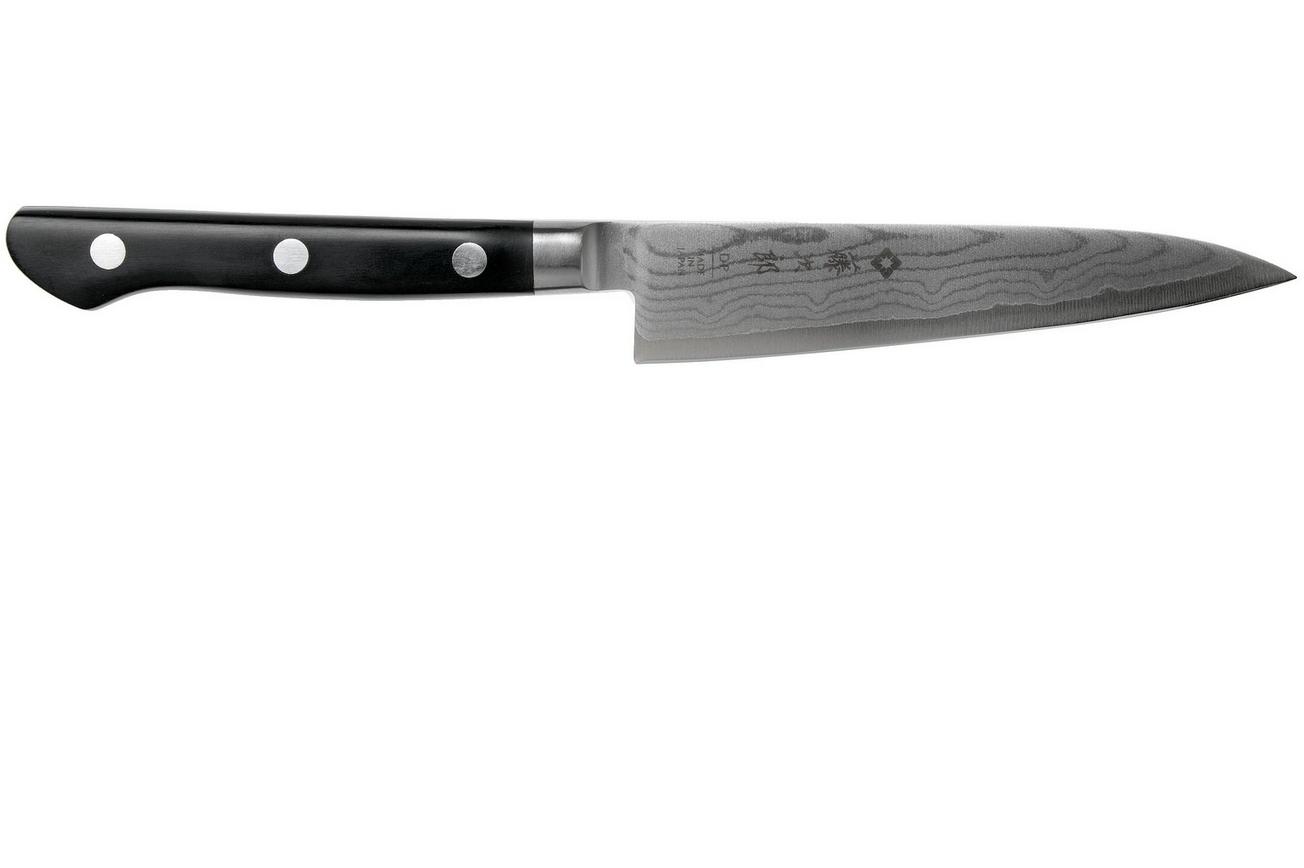 Tojiro DP 37 laags damast, koksmes 12 cm