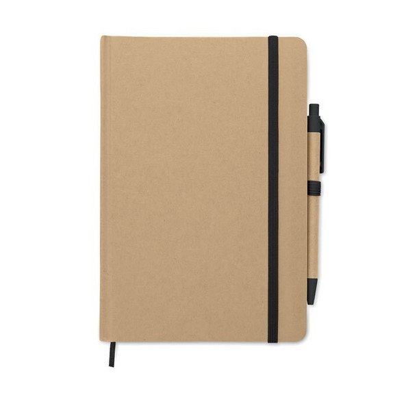 GiftRetail MO2396 - CARATIL Carnet A5 en carton recyclé
