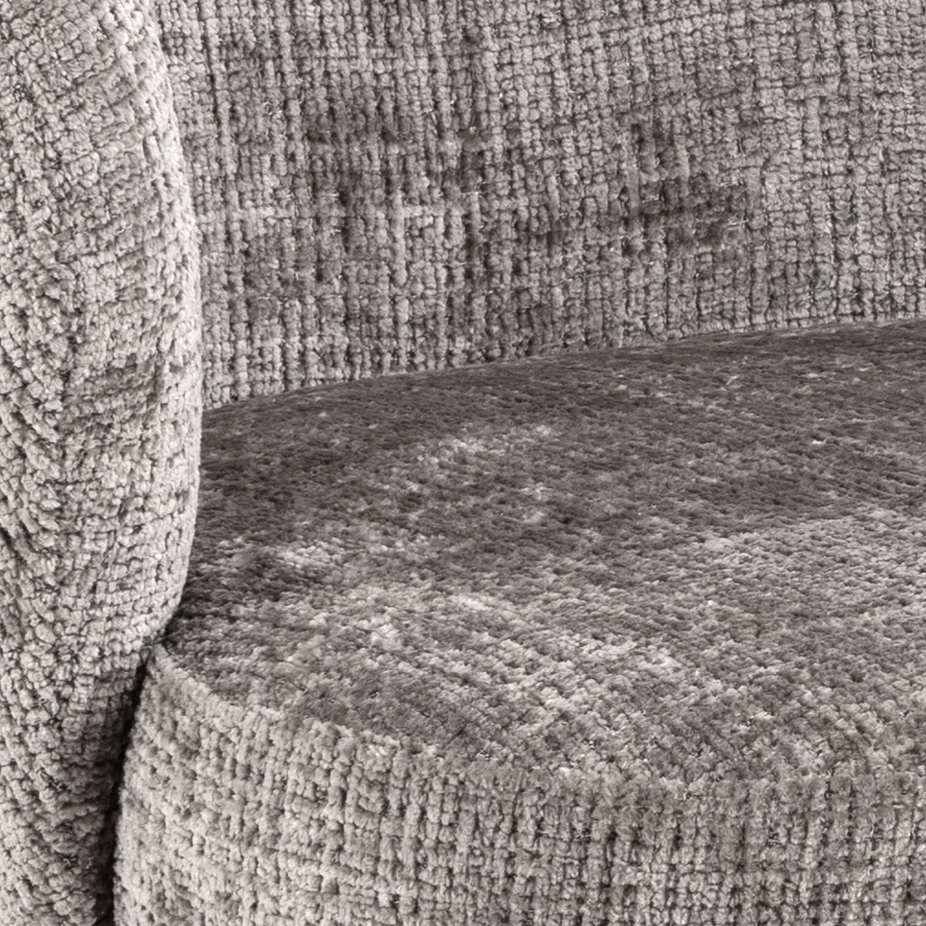 LELIA Stuhl - Grau / B: 58.0 cm x T: 60.0 cm x H: 80.0 cm