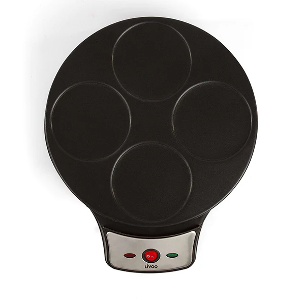 Crêpière 2 en 1 - Crêpes et Pancakes 1000 W DOC143 Livoo