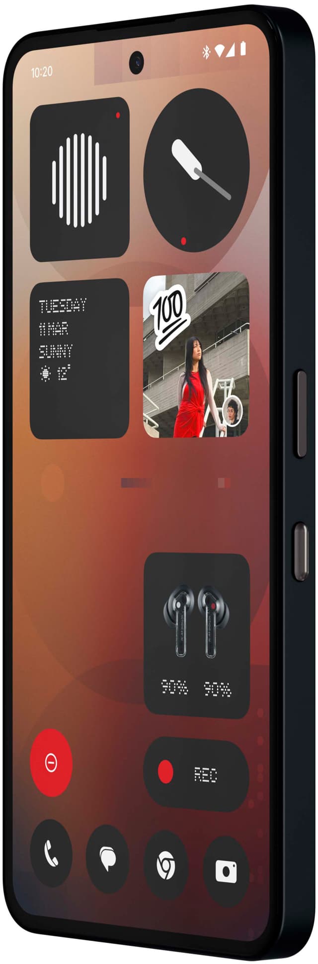 Nothing Phone (3a) 5G smartphone 12/256GB (sort)