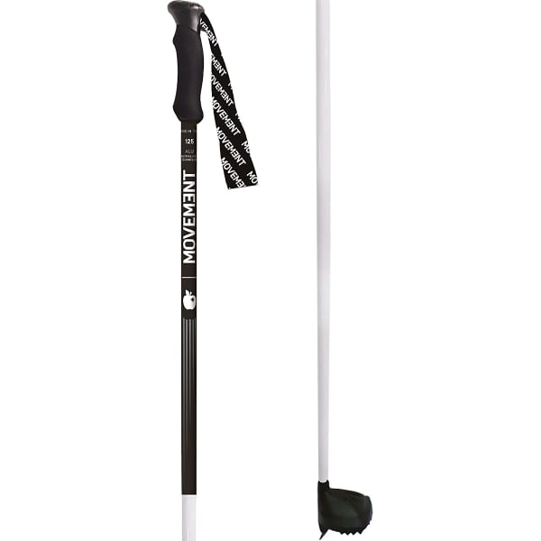 Bâton ski de randonnée MOVEMENT RACE PRO ALU POLES BLACK/GREY