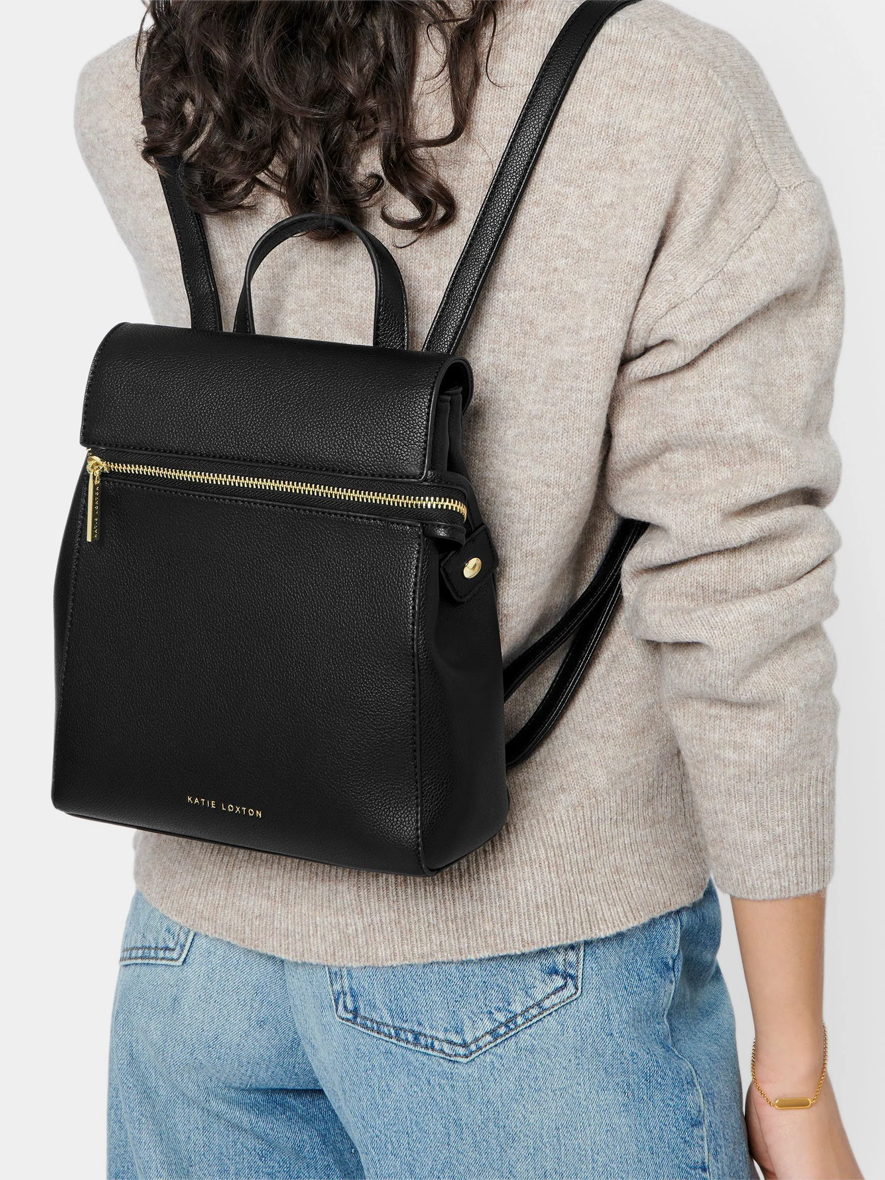 Zwart - Katie Loxton Aimee Backpack