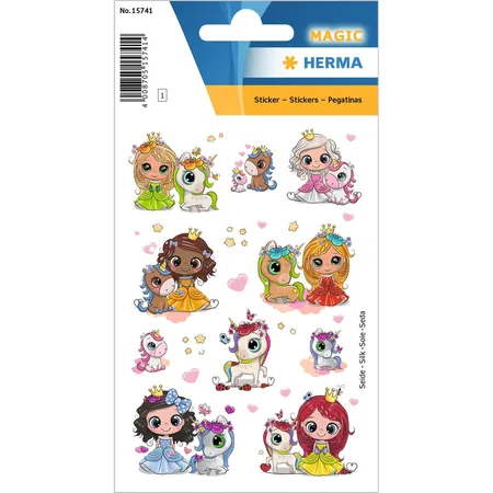 HERMA Sticker Prinzessin Sweetie & Friends