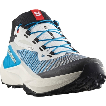Salomon Genesis Laufschuhe Black / White / Transcend Blue Herren