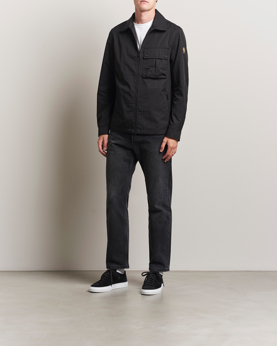 Belstaff Drome Overshirt Black