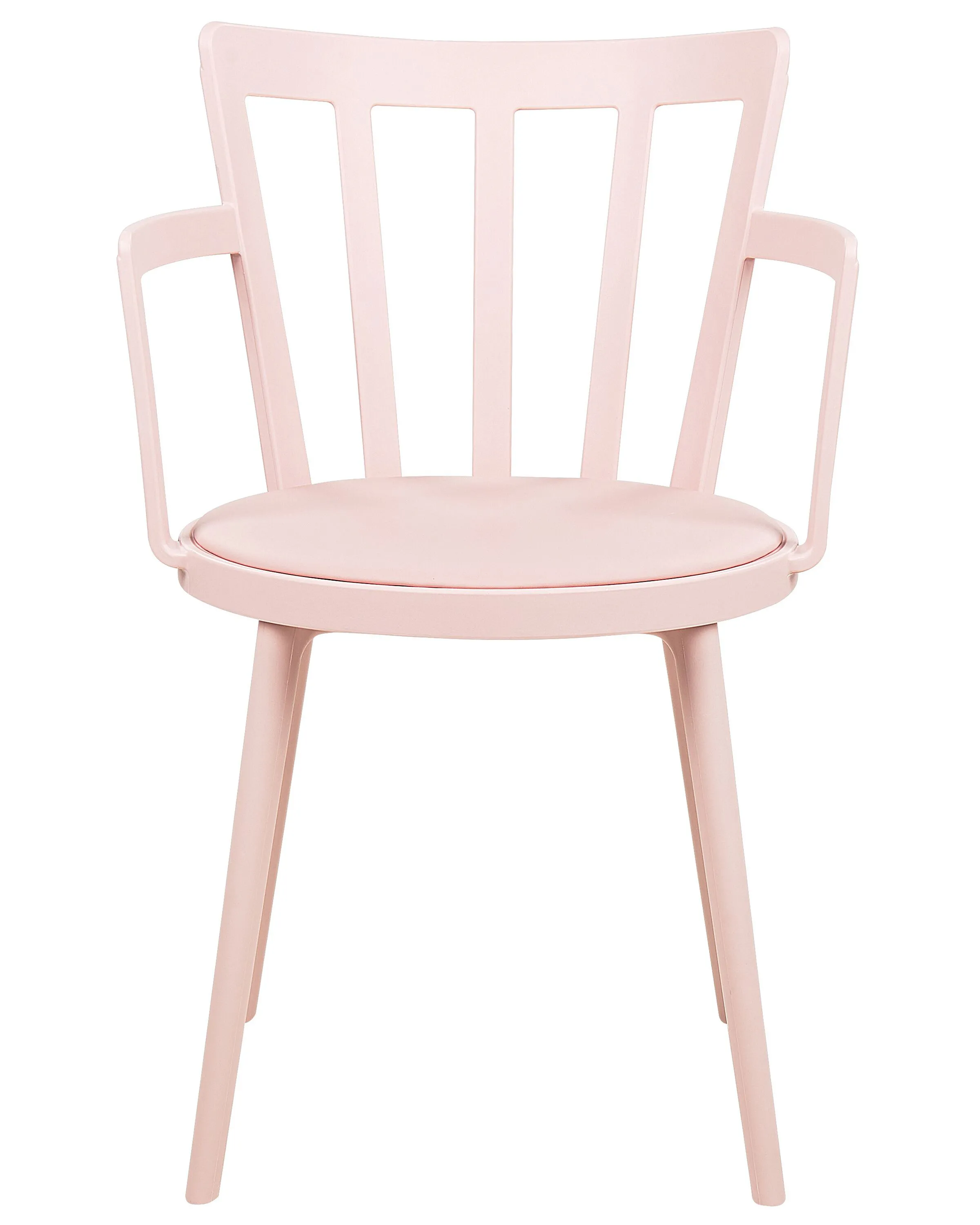 Set van 4 eetkamerstoelen MORILL Pastelroze