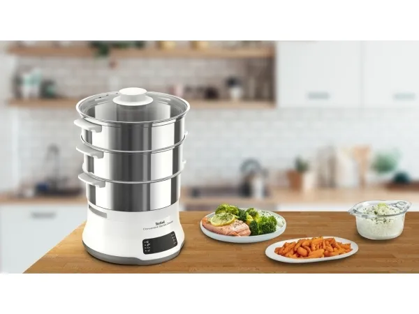 Tefal Convenient Series VC502D10 Deluxe - Dampkoger - 900 W - rustfrit stål