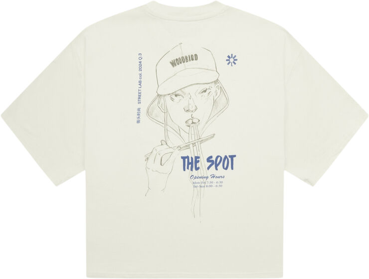 Woodbird WBJuno Jules Tee Off white