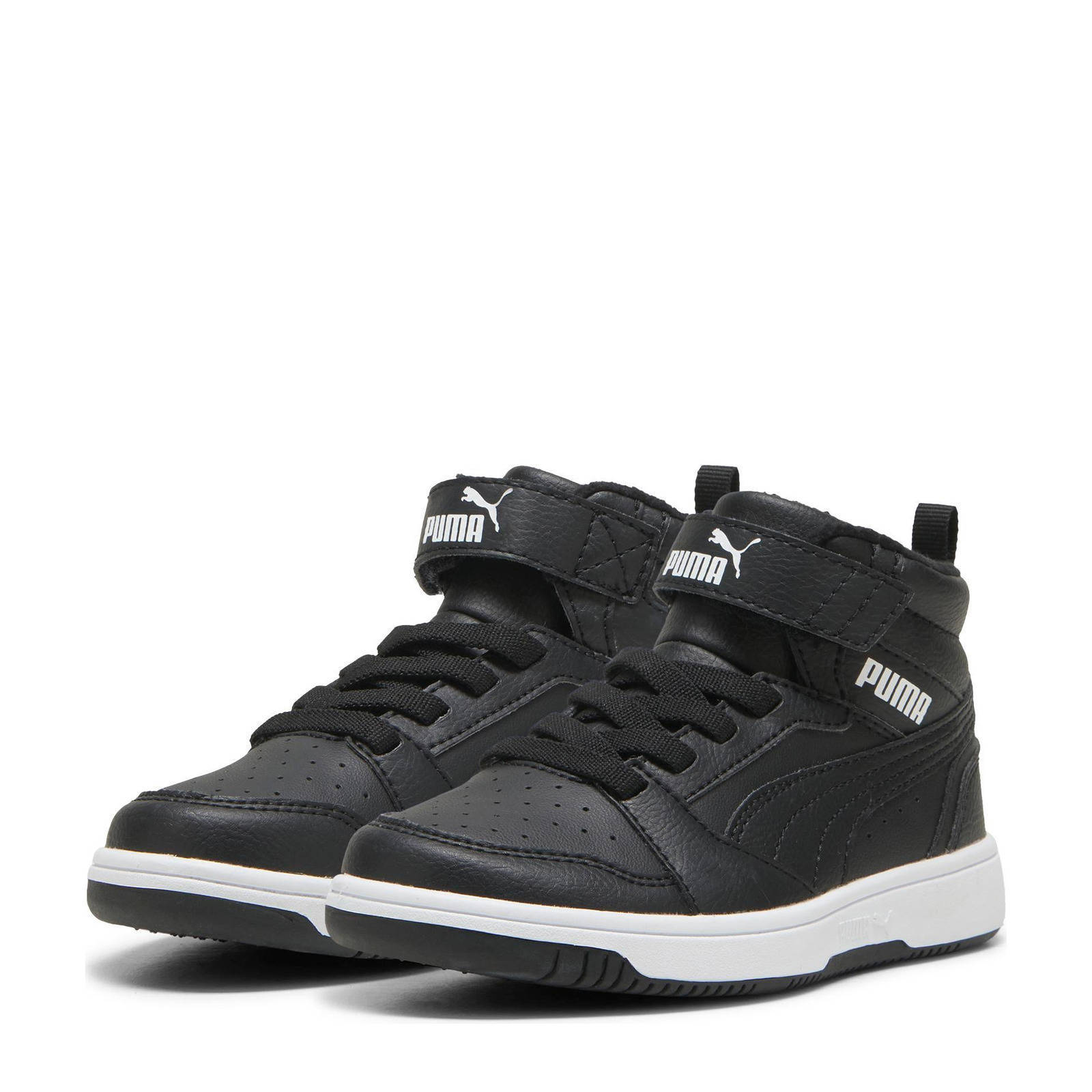 Puma Rebound v6 Mid V6 Mid sneaker zwart