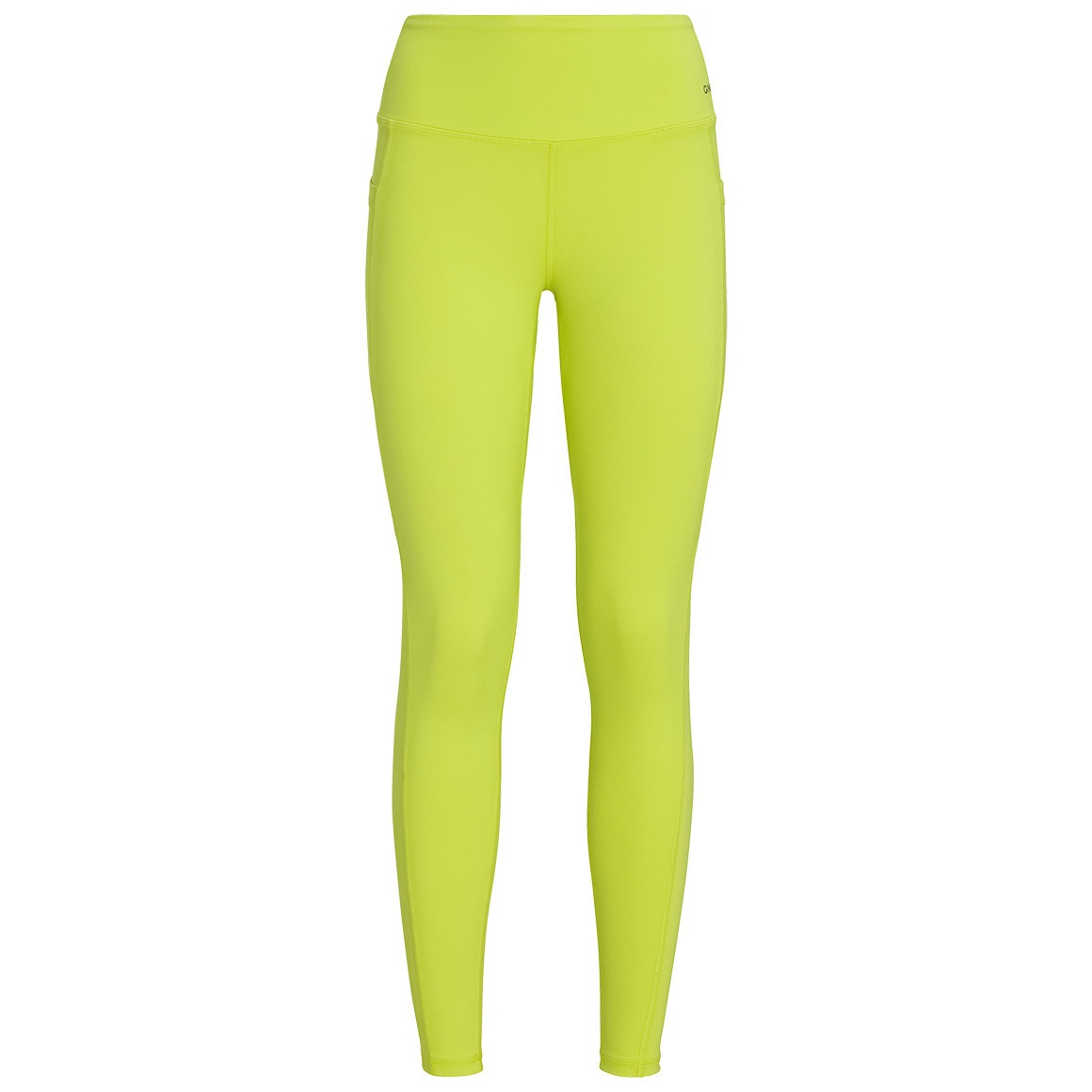 Gina Sports Damen Sport-Leggings mit Taschen limette