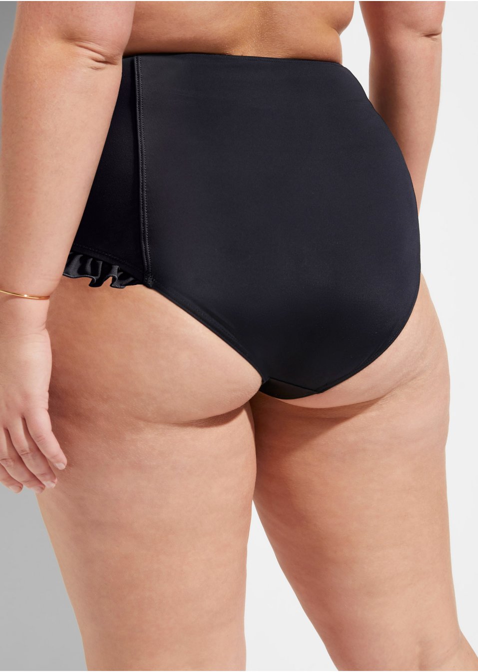 Bas de maillot couvrant avec polyamide recyclé