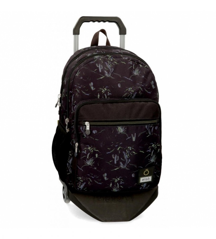 Mochila com Rodinhas Enso West Preta