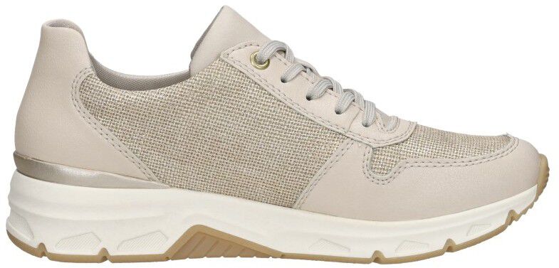 Rieker Veterschoenen Laag beige