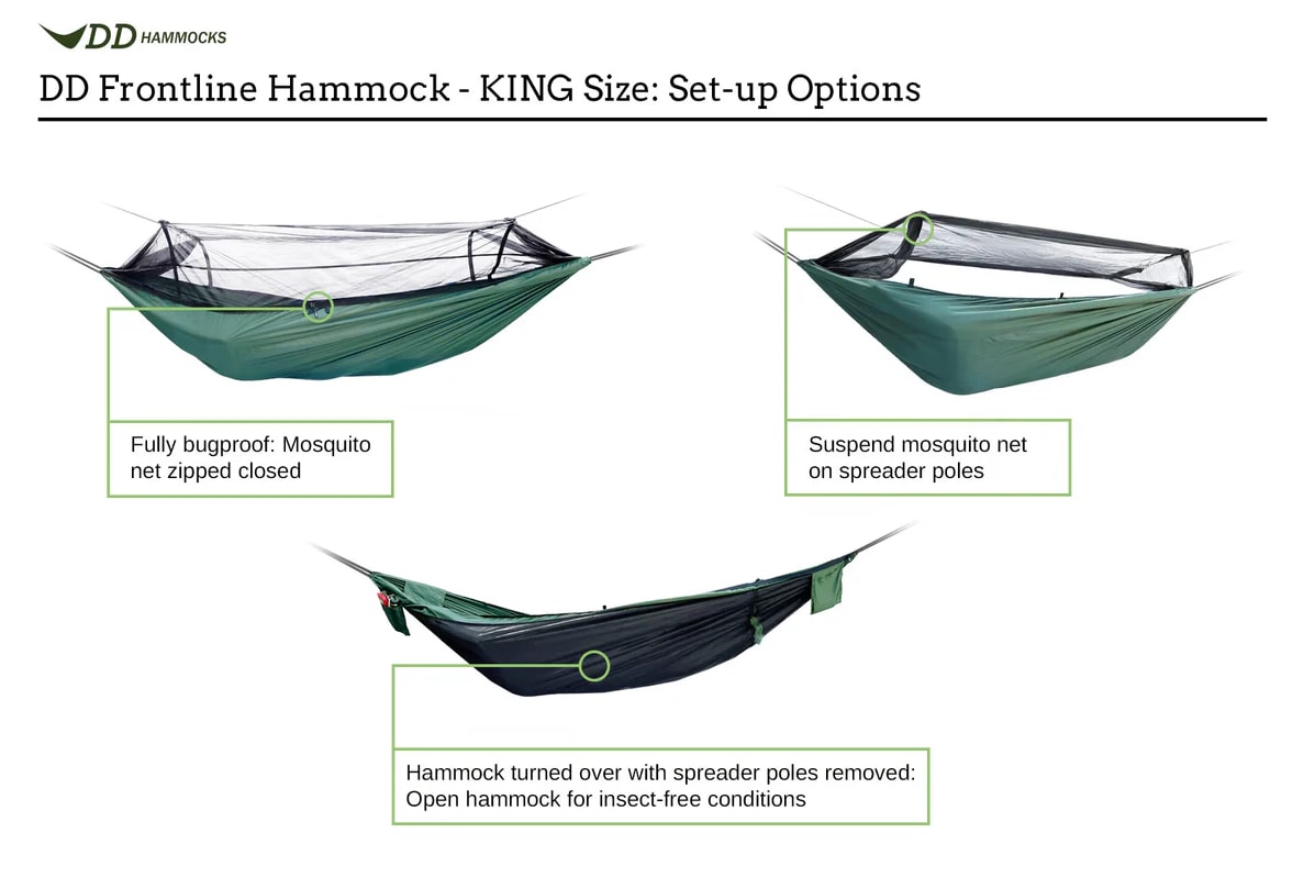 DD Hammocks Frontline KING SIZE Hammock