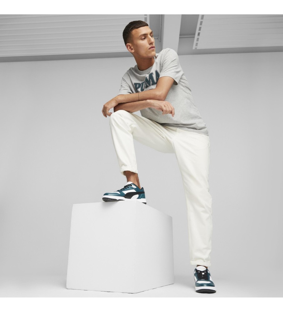 Tênis Puma RBD Game Low, branco e azul