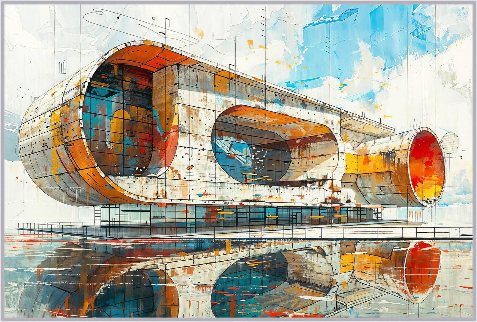 Urban Fire 4 by Andrej Barov - Limited Edition. Edition of: 150. Signed.