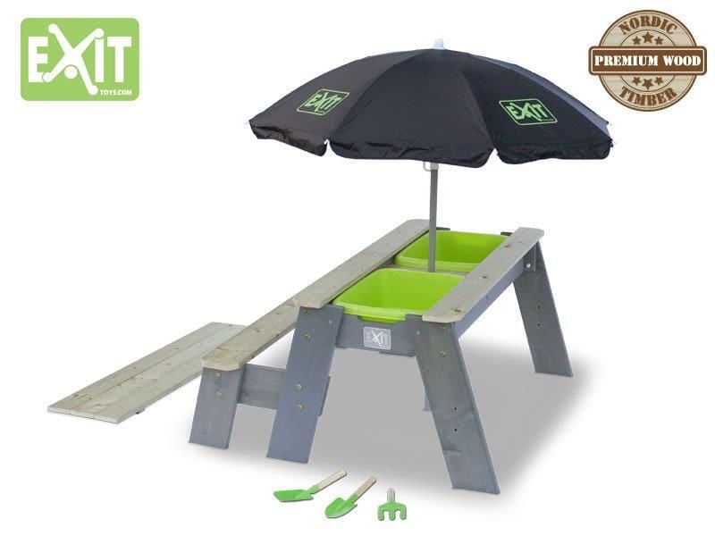 EXIT Aksent Deluxe - Zand en Watertafel - Naturel - 6x95x50 cm