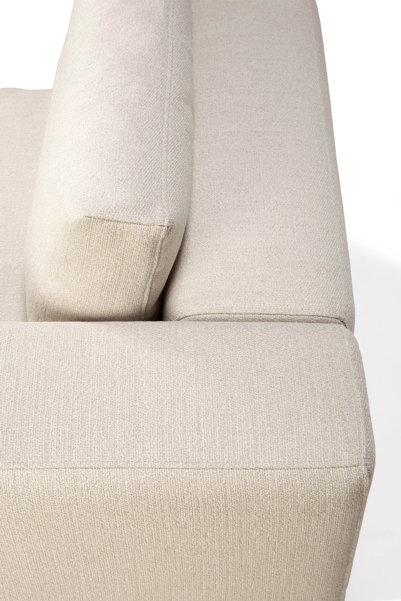 Mellow sofa - leuning links - off white