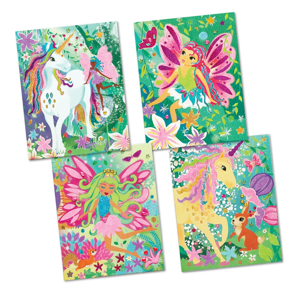 BOX CANDIY - Sand and Foil Art - Totally Magical Unicorns - (BC-1921)