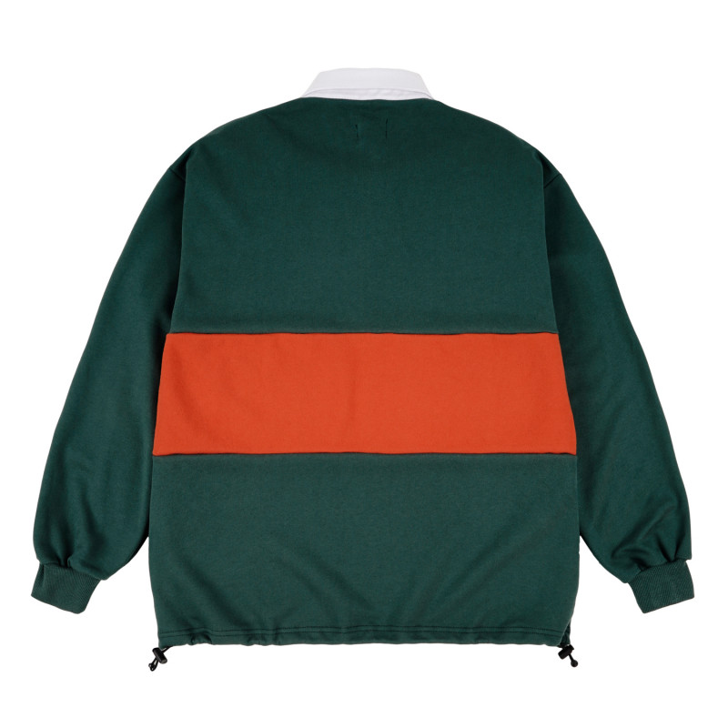 POLO À POCHES FRA LS - VERT