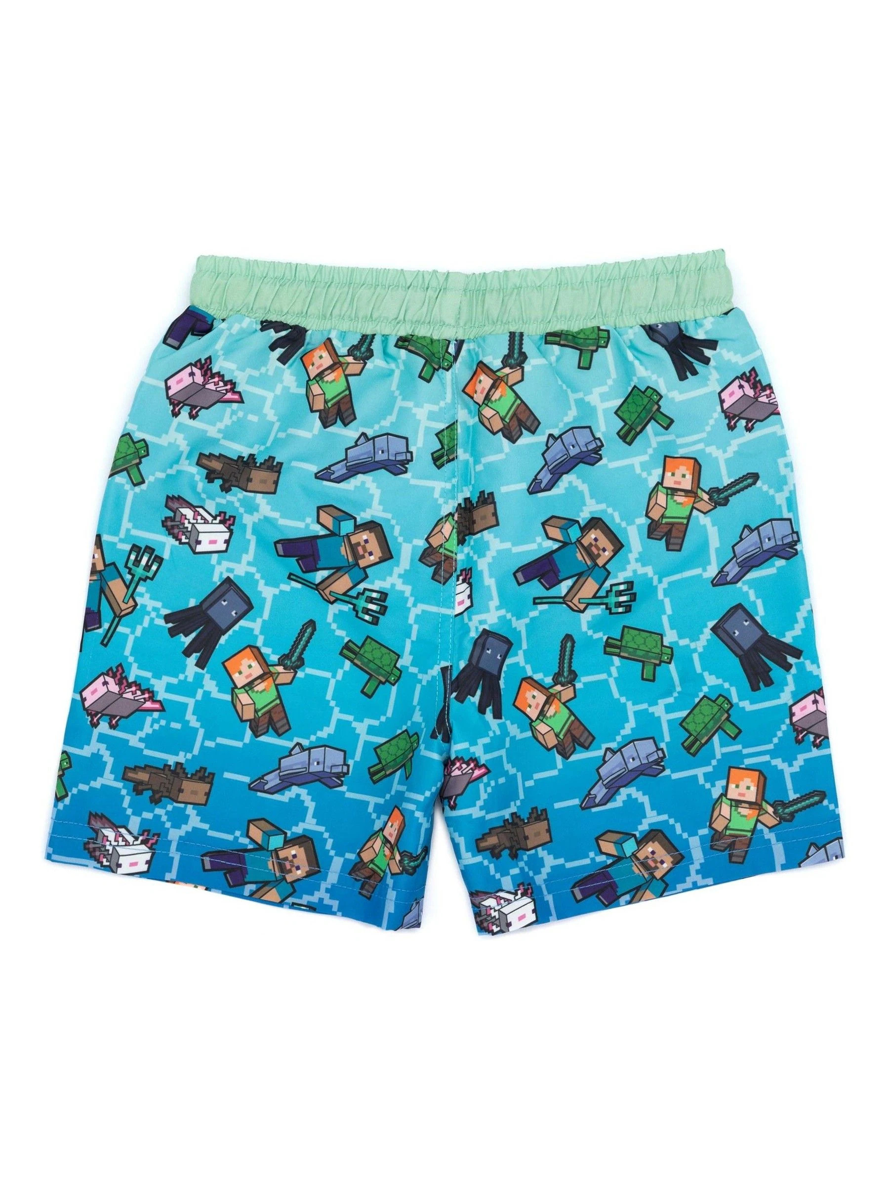 Vanilla Underground Boys Minecraft Swim Shorts
