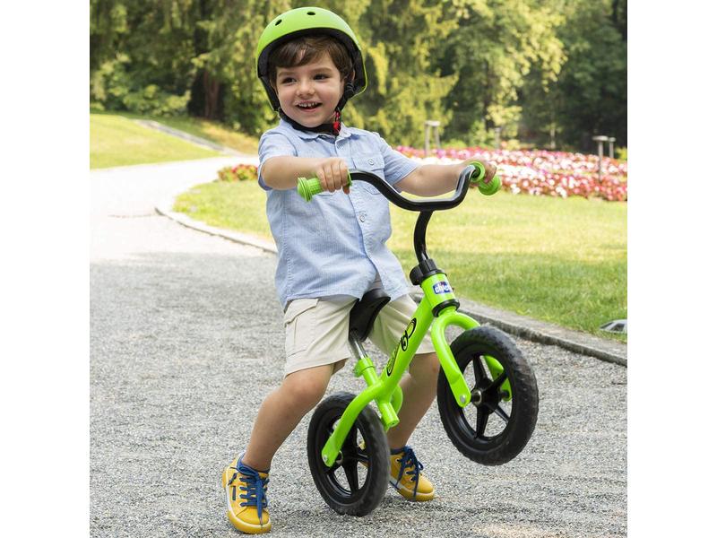 Chicco Kinder-Laufrad Green Rocket Hellgrün Kindervelo ohne Pedalen