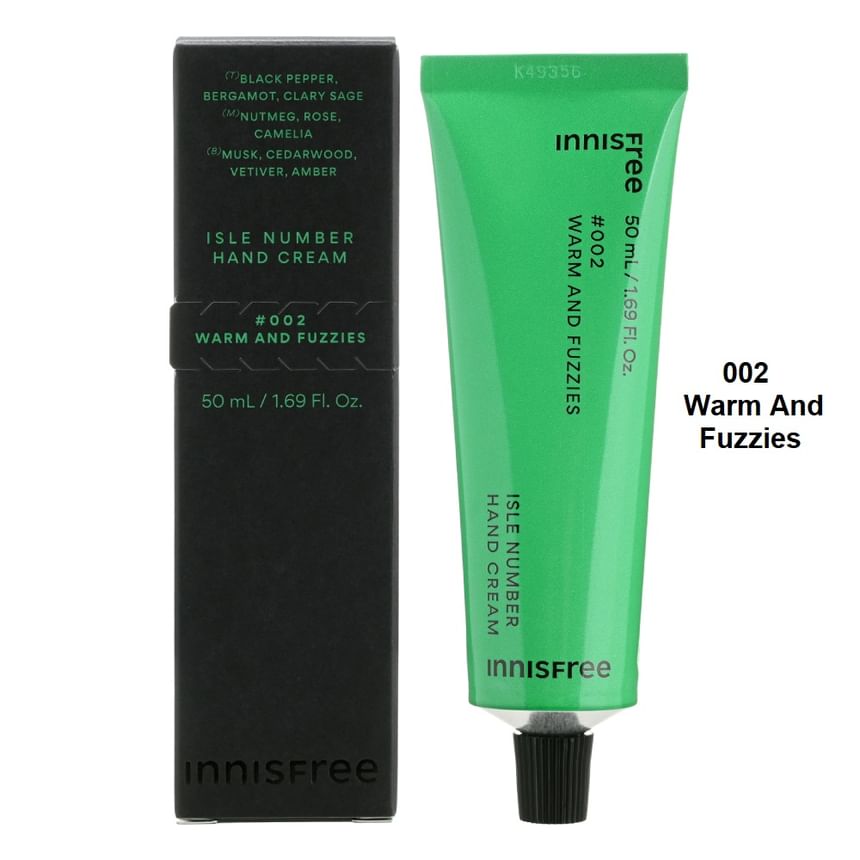 innisfree - Isle Number Handcrème - 4 soorten