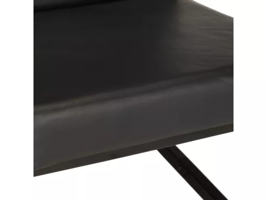 Fauteuil Noir Cuir véritable
