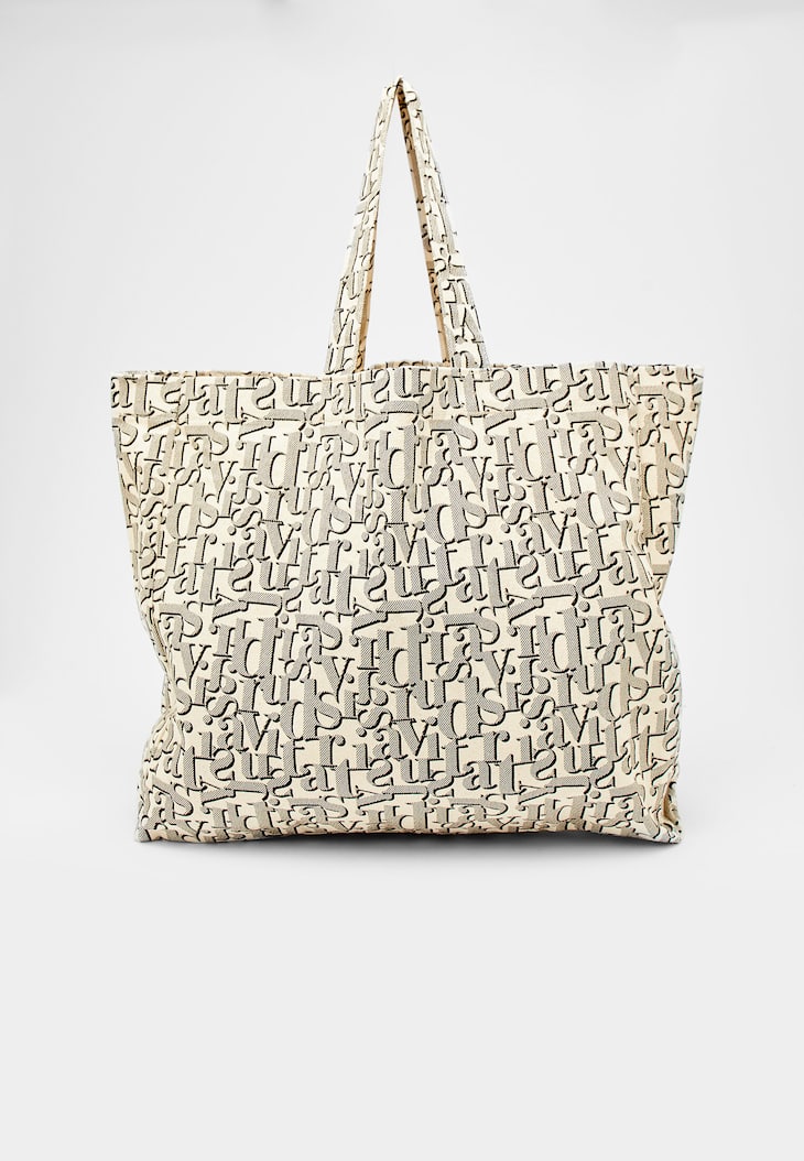 Bolsa tote monocromática