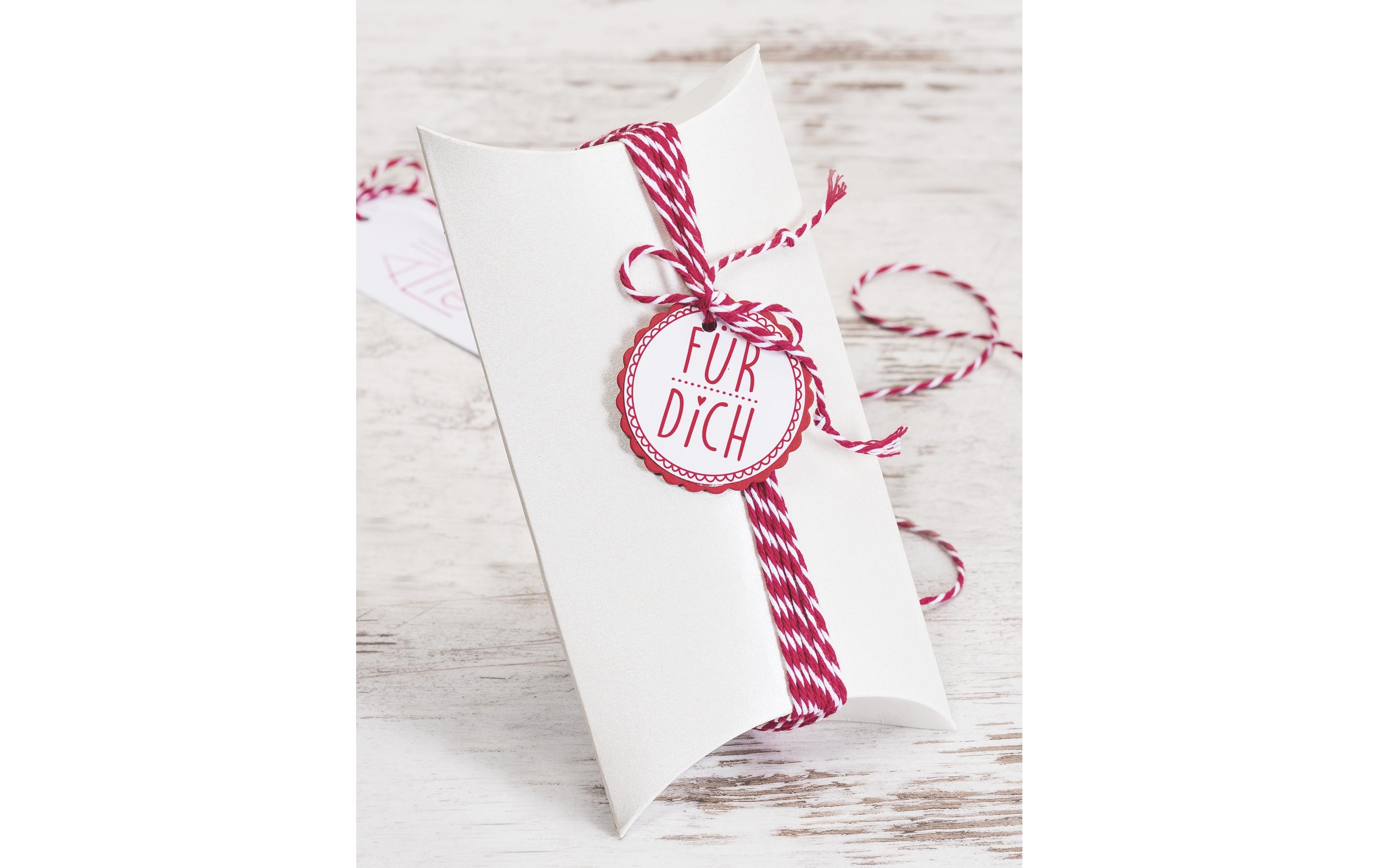Geschenkbox 6 Stück, Creme, 70 x 105 mmGeschenkschachtel für ein tolles Geschenk