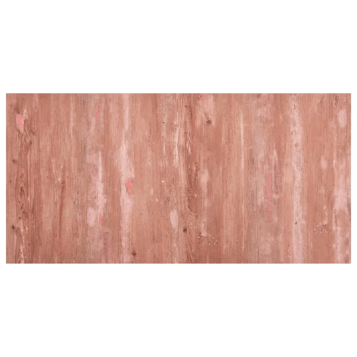 vidaXL Dalles PVC autoadhésives 1,86 m² - Rouge