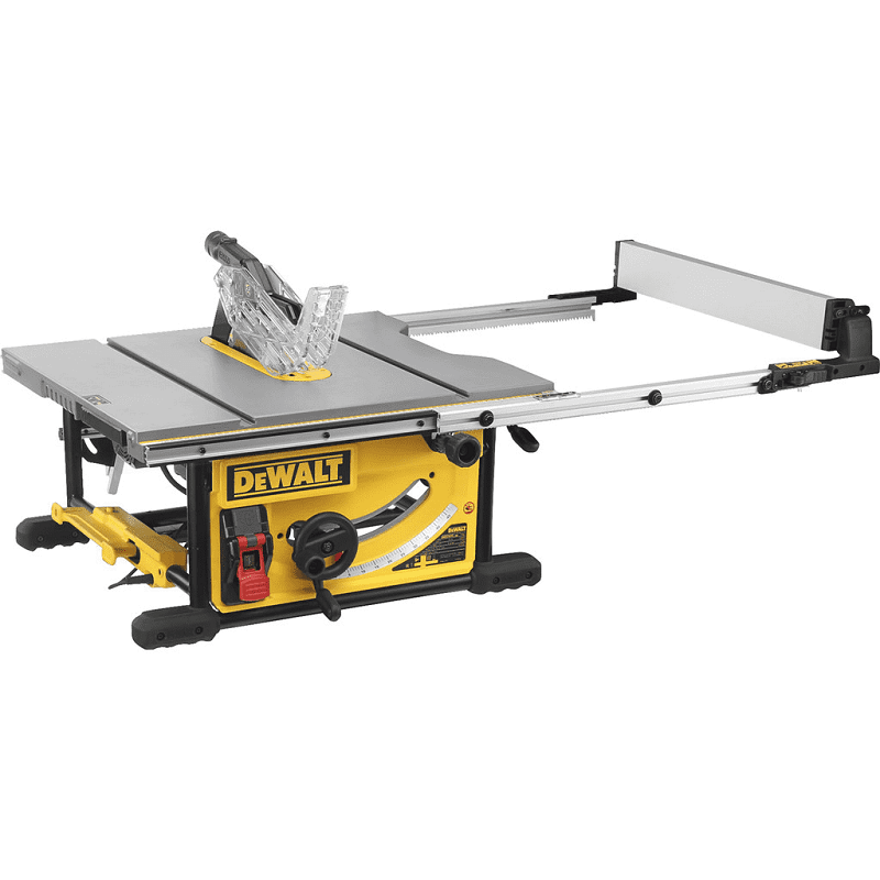 Dewalt DWE7492SET heavy duty tafelzaag 250mm met verrijdbaar onderstel (DWE74911)