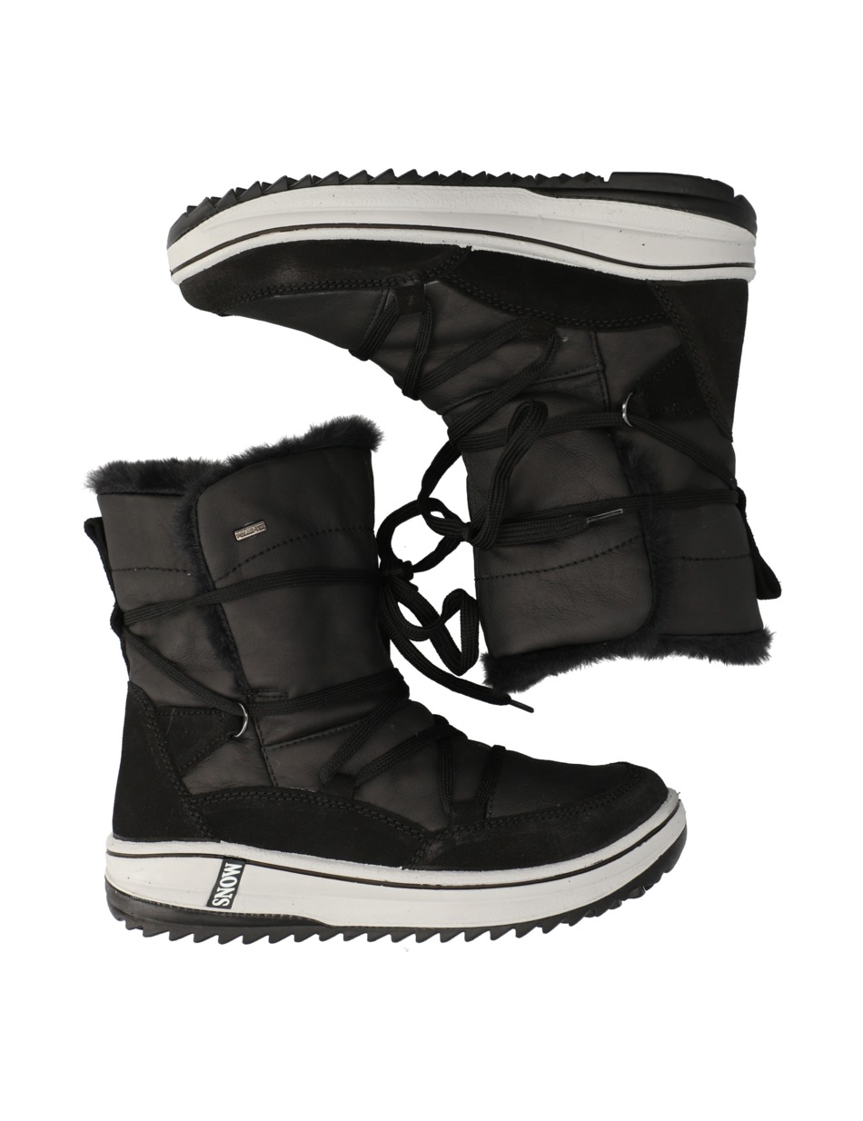 Lederkombination Snowboot